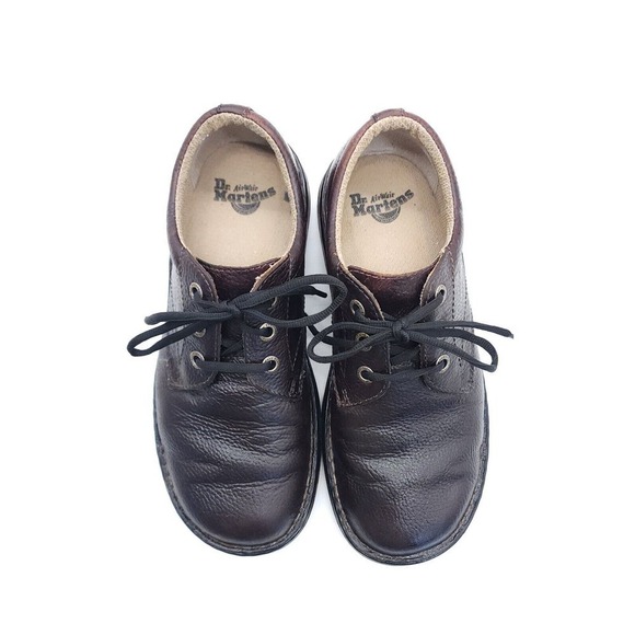 Dr. Martens Men’s Ordell Pebbled Brown Leather Oxford Lace Up Shoes Size US 10